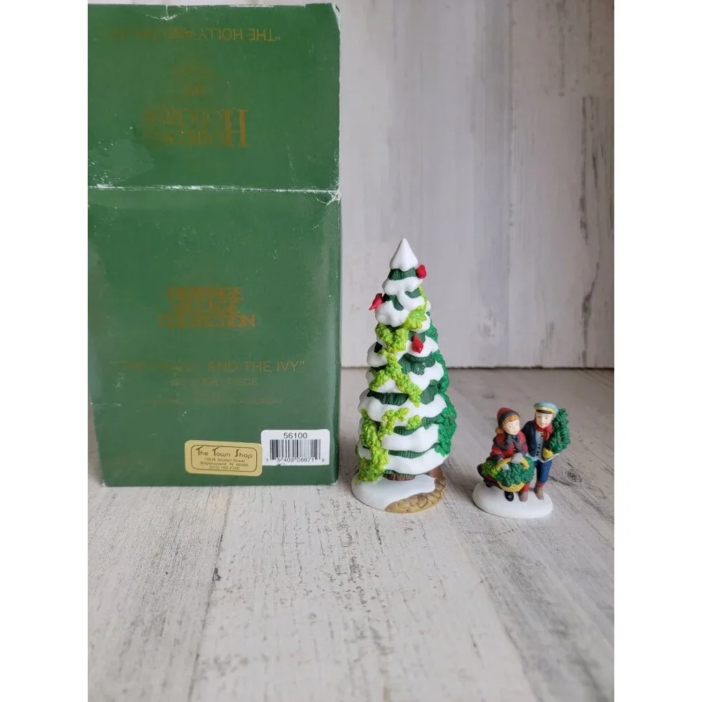 Dept‎ 56 56100 The holly and the Ivy village accessory